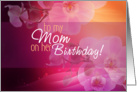Happy Birthday Mom card