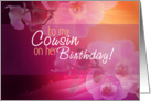 Happy Birthday Cousin card