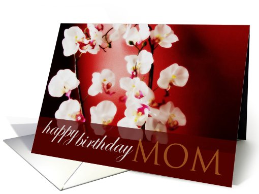 Happy Birthday Mom card (575307)