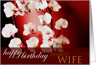 Happy Birthday my Wife card