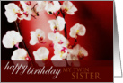 Happy Birthday twin sister card