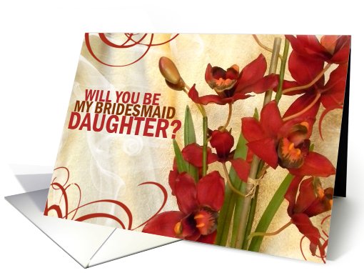 Will You Be MY Bridesmaid Daughter? card (622270)