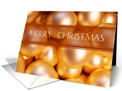 Merry Christmas Gold card (719101)