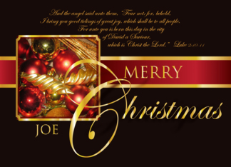 Merry Christmas Joe