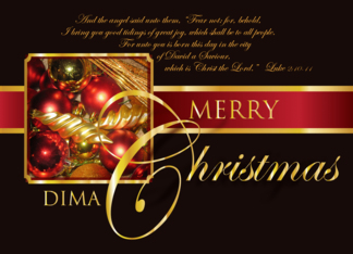 Merry Christmas Dima