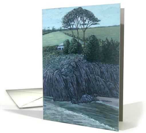 View near The Lizard, Cornwall card (462522)