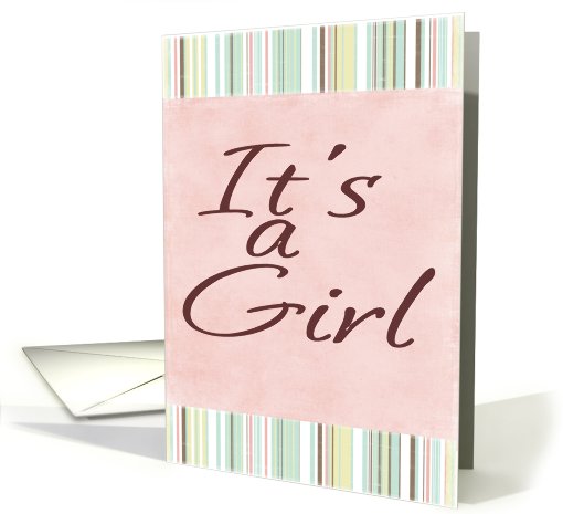 Its a girl card (461342)