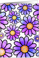 Lilac Doodle Daisy...