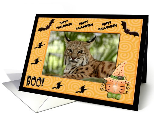 Halloween Bobcat card (481198)