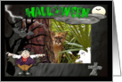 Halloween Cougar card