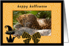 Halloween Leopard card