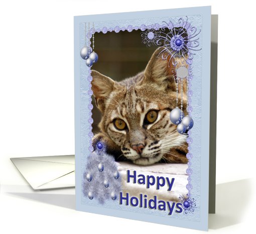 Bobcat Christmas card (510948)