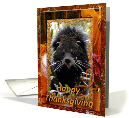 Bearcat Thanksgiving card (511516)