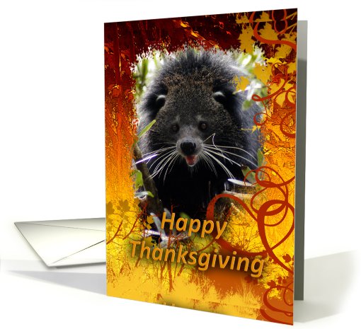 Bearcat Thanksgiving card (511518)