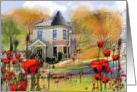 country house card