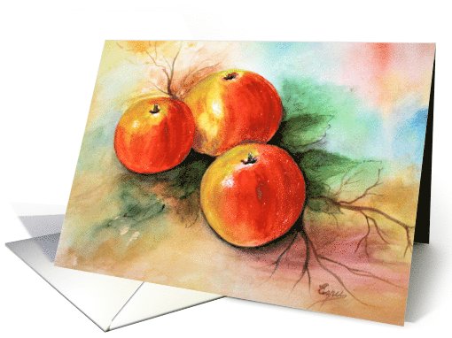 Apples card (505725)