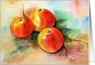 Apples card