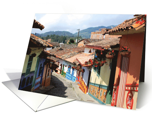 Colorful Street card (629009)