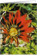 Flowers, birthday card