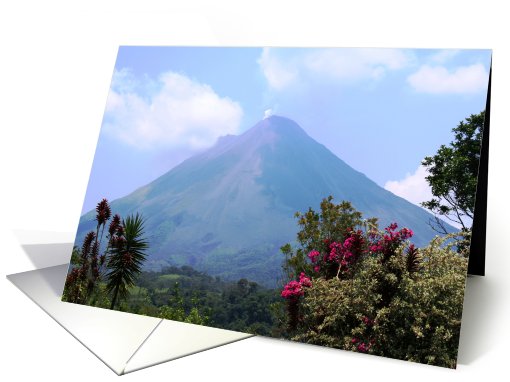 Volcan Arenal card (825308)