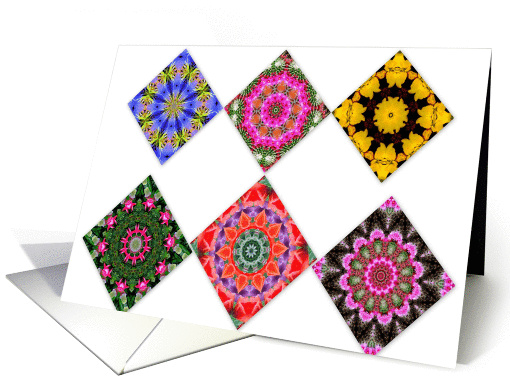 Fun kaleidoscope collection card (861172)
