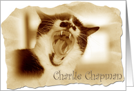 Charlie Chapman/Frontier/Blank card