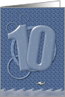 Happy 10th! card