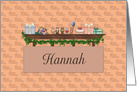 Birthday Hannah card