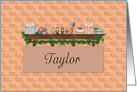 Birthday Taylor card