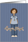 Hug a (Female) Nurse card