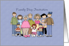 Family Day Invitation card