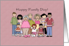 Happy Family Day card