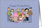 Happy Family Day card