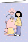 Baby (girl) on Board card