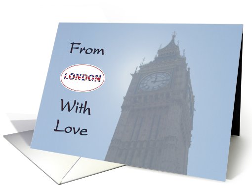 From London With Love card (465681)