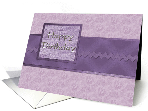 Happy Birthday card (465789)