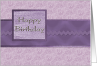 Happy Birthday card