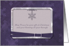 Christmas Blessing card
