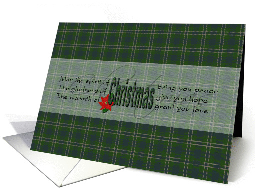 Christmas Blessing card (465902)