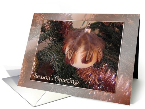 Christmas Ornament card (467437)