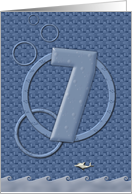 Happy 7th! card