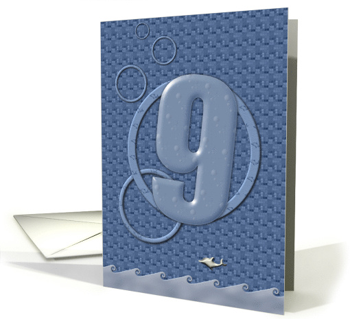 Happy 9th! card (470212)