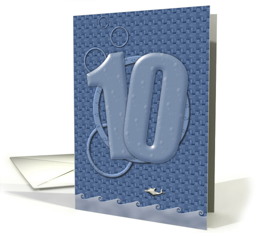 Happy 10th! card (470214)