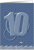 Happy 10th! card