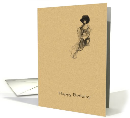 Vintage Birthday card (479160)