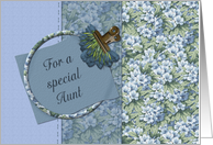 For a special Aunt card