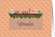 Birthday Ursula card