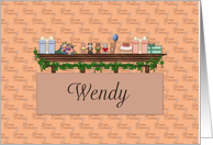 Birthday Wendy card