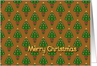 Gingerbread Ornaments card