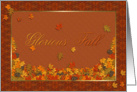 Glorious Fall card